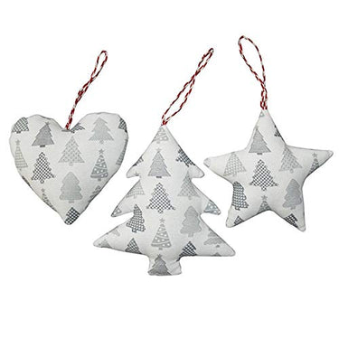 Krasilnikoff - Christbaumschmuck - X-Mas Trees - Weihnachtsbäume - Baumwolle im Sale
